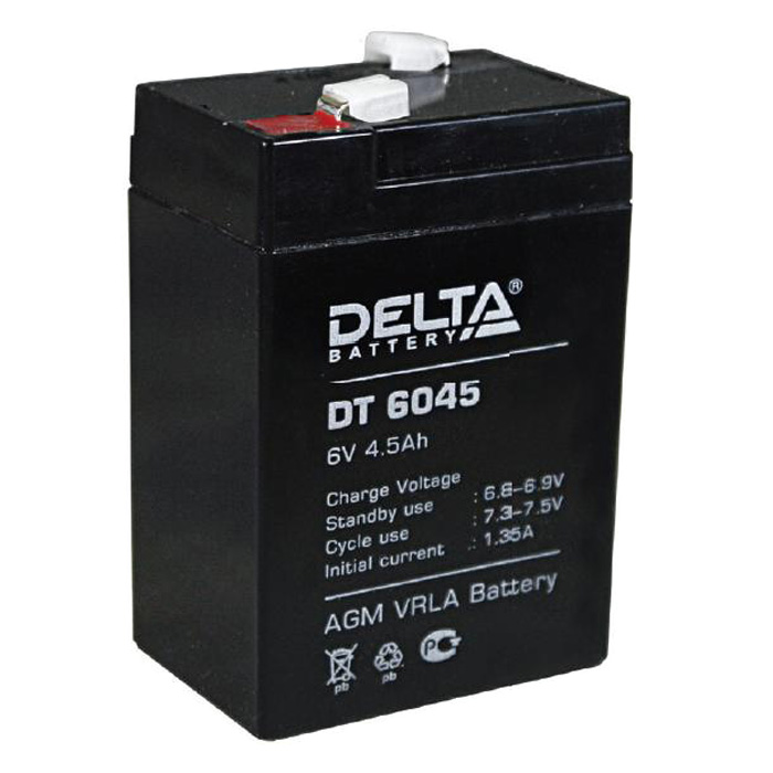  Delta DT DT 6045 (DT 6045)                                                4.5ah 6V -    